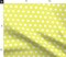 Yellow Bright Retro Neon Doll Fashion Playhouse Party Polka Dots Medium Scale Custom Printed Fabric by Spoonflower Various Fabrics by the Yard or Fat Quarter